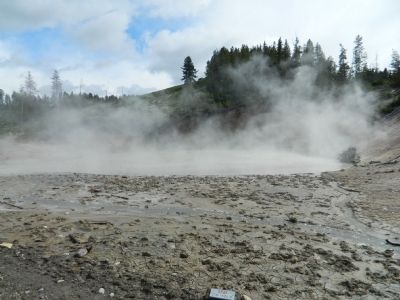 Mud Volcano. Click for full size. Mud Volcano image. Click for full size.