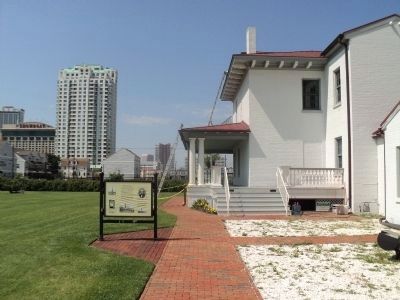 Marker in Atlantic City. Click for full size. Marker in Atlantic City image. Click for full size.