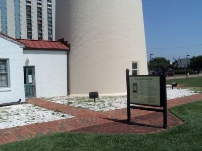 Lighthouse History Marker. Click for full size. Lighthouse History Marker image. Click for full size.