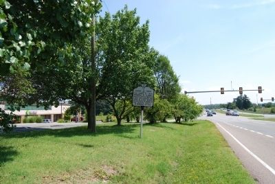 Avenue of Trees Marker. Click for full size. Avenue of Trees Marker image. Click for full size.