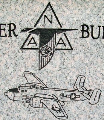 Detail on Bomber Builders Monument image. Click for full size.