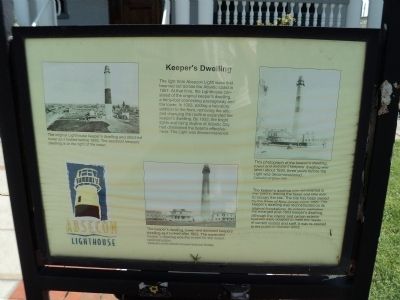 Keepers Dwelling Marker image. Click for full size.