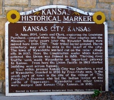 Kansas City, Kansas Marker image. Click for full size.