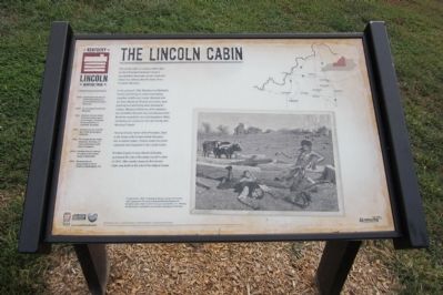 The Lincoln Cabin Marker image. Click for full size.