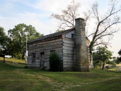 The Lincoln Cabin (replica). Click for full size. The Lincoln Cabin (replica) image. Click for full size.