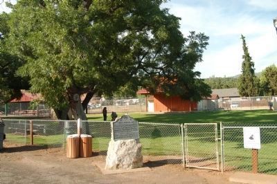 Coulterville Marker Located in Front of Coulterville Park image. Click for full size.