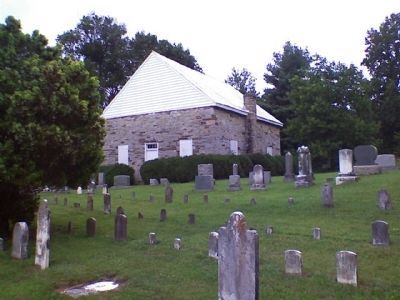 Old Stone Church at Greenspring Marker image. Click for full size.
