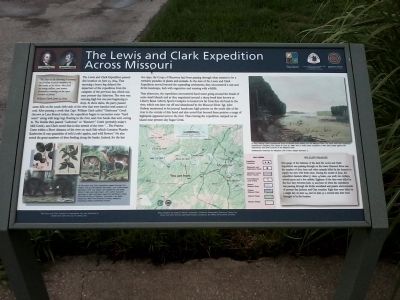 The Lewis and Clark Expedition Across Missouri image. Click for full size.