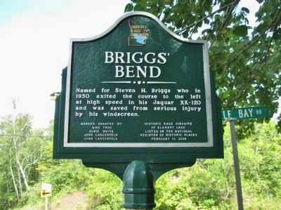 Briggs' Bend Marker. Click for full size. Briggs' Bend Marker image. Click for full size.
