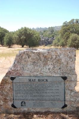 May Rock Marker image. Click for full size.