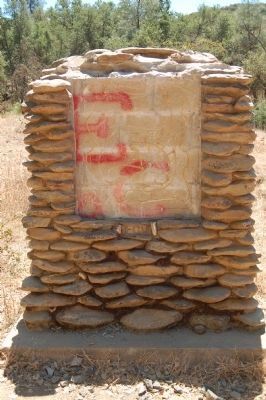 The Ophir Mines Marker - Missing image. Click for full size.