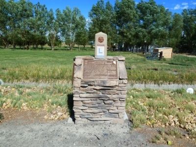 America's First Transcontinental Highway Marker image. Click for full size.