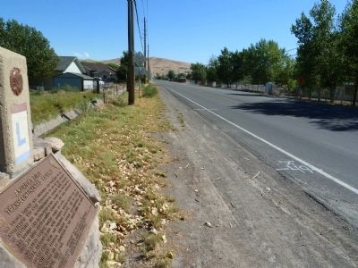 America's First Transcontinental Highway Marker image. Click for full size.