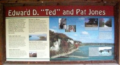 Edward D. "Ted" and Pat Jones Marker image. Click for full size.