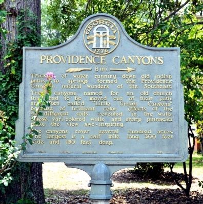 Providence Canyons Marker image. Click for full size.