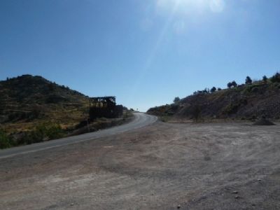 Pioche Marker - View East. Click for full size. Pioche Marker - View East image. Click for full size.