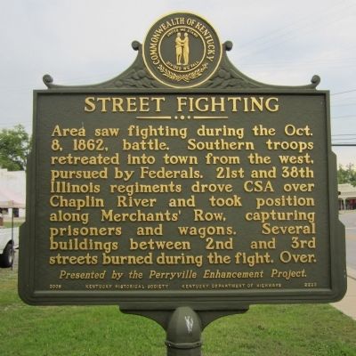 Street Fighting Marker (reverse) image. Click for full size.