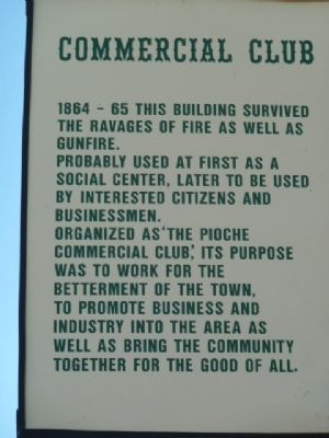 Commercial Club Marker image. Click for full size.