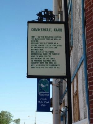 Commercial Club Marker image. Click for full size.