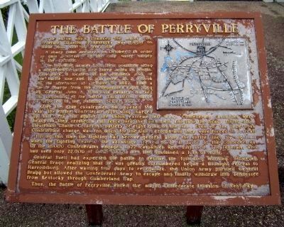The Battle of Perryville Marker image. Click for full size.