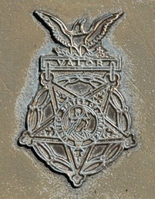 Peter J. Dalessandro Marker Detail - Medal of Honor image. Click for more information.