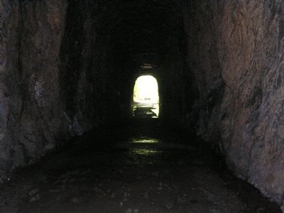 Stumphouse Tunnel Interior image. Click for full size.