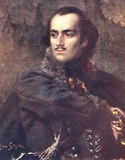 Casimir Pulaski<br>1745-1779 image. Click for full size.