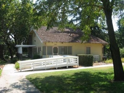 Rear of the House as Seen From the Marker image. Click for full size.