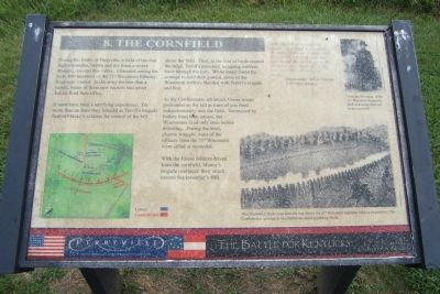 The Cornfield Marker. Click for full size. The Cornfield Marker image. Click for full size.