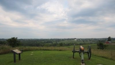 Starkweather�s Hill Marker image. Click for full size.