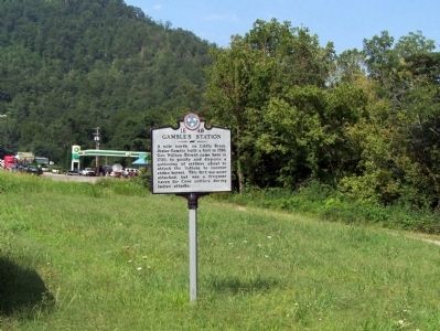 Gamble's Station Marker image. Click for full size.