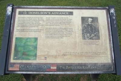 Donelson's Advance Marker image. Click for full size.