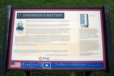 Simonsons Battery Marker image. Click for full size.