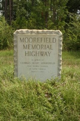 Moorefield Memorial Highway Marker. Click for full size. Moorefield Memorial Highway Marker image. Click for full size.