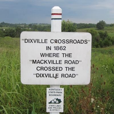 Dixville Crossroads marker image. Click for full size.