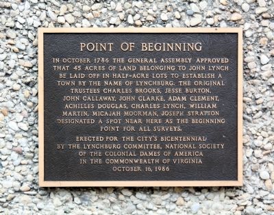 Point of Beginning Marker image. Click for full size.
