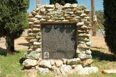 Mormon Bar Marker image. Click for full size.