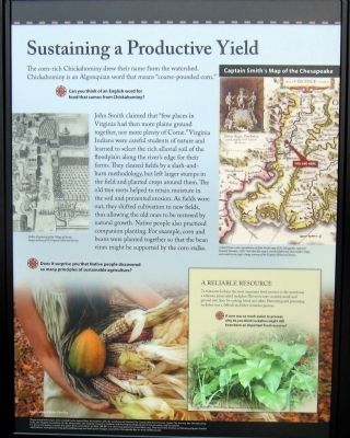 Sustaining a Productive Yield (center panel). Click for full size. Sustaining a Productive Yield (center panel) image. Click for full size.