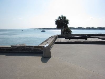St. Augustine's Bastion Marker. Click for full size. St. Augustine's Bastion Marker image. Click for full size.