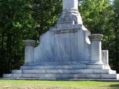 "The Bethel Heroes" Monument west face image. Click for full size.