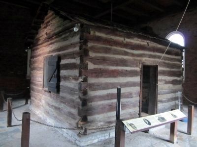The Lincoln Marriage Cabin image. Click for full size.
