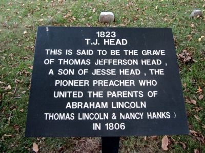 1832 T.J. Head. Click for full size. 1832 T.J. Head image. Click for full size.