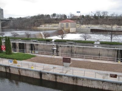 Mississippi River Lock & Dam No. 1. Click for full size. Mississippi River Lock & Dam No. 1 image. Click for full size.