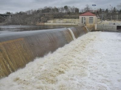Close-up of Overflow Dam. Click for full size. Close-up of Overflow Dam image. Click for full size.