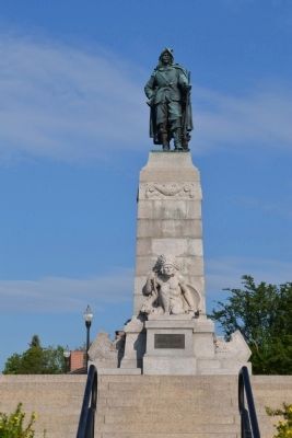 Samuel Champlain Monument. Click for full size. Samuel Champlain Monument image. Click for full size.