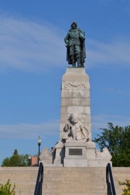 Samuel Champlain Monument image. Click for full size.