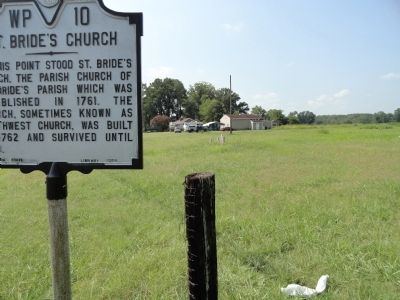 St. Bride's Chruch Marker image. Click for full size.