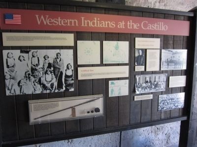 Western Indians Interpretive Display image. Click for full size.