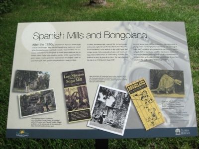 Spanish Mills and Bongoland Marker image. Click for full size.