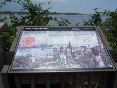 The River of May Marker image. Click for full size.